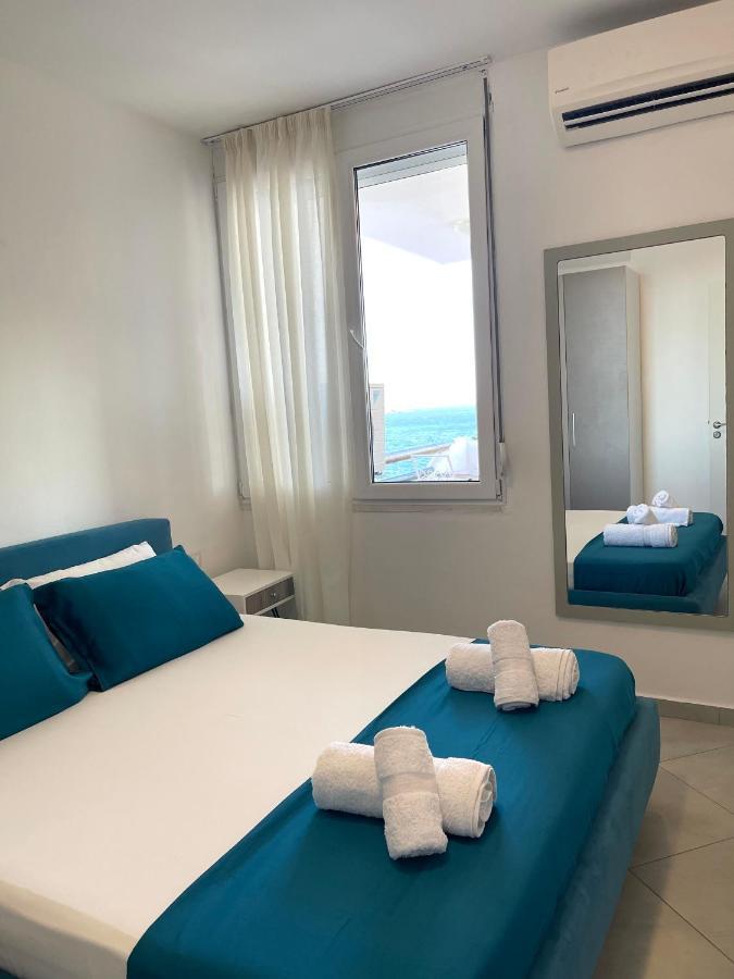 Sunny Bay Apartments Sarande Bagian luar foto