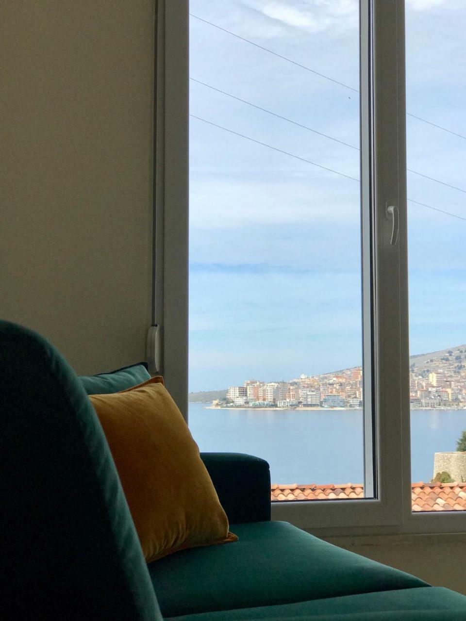 Sunny Bay Apartments Sarande Bagian luar foto